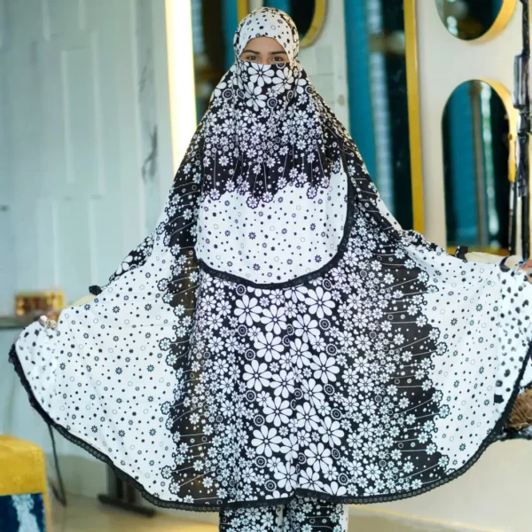 Khimar and Plazu Set